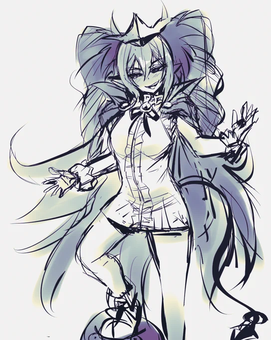 アクア落書き 