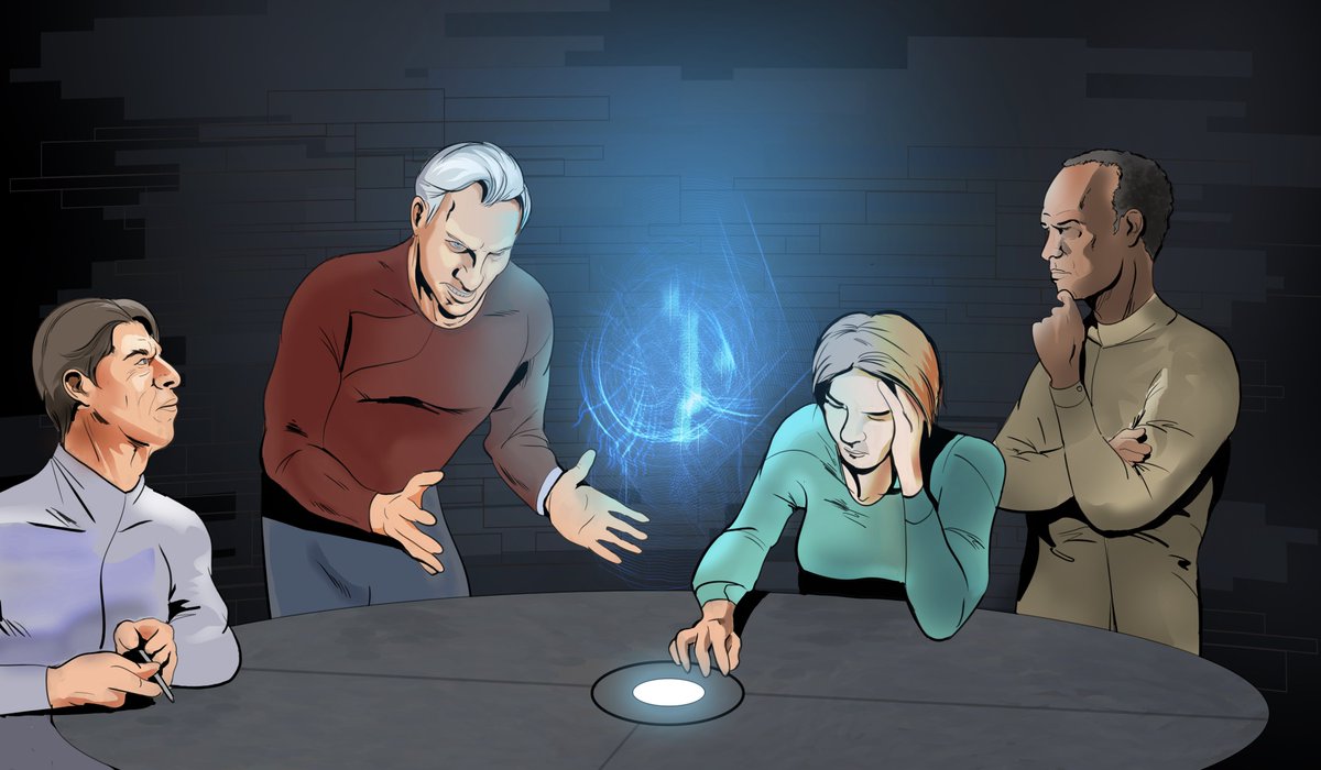 TimeRejects's tweet image. Coloring some prequel panels this morning. This one is for the back story of Arthur Datum

#art  #GraphicNovel  #SciFanSat