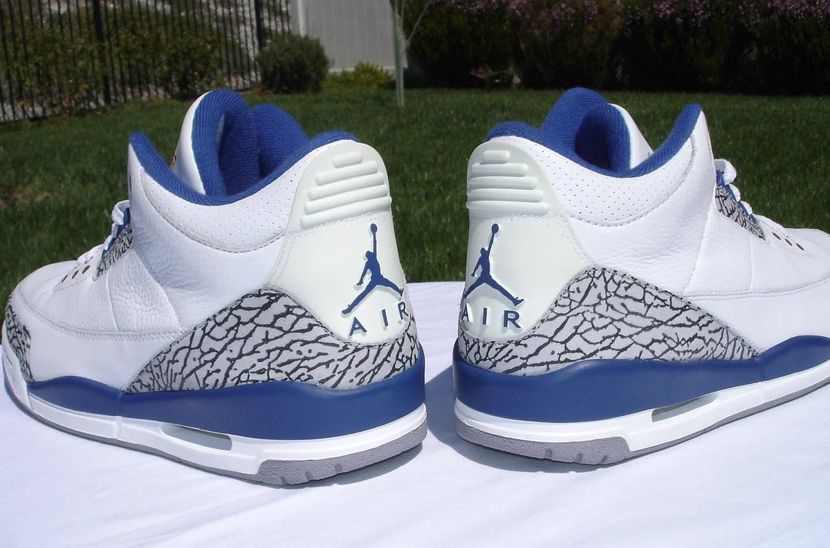 nicekicks's tweet photo. OG 2003 “Wizards” Air Jordan 3 PE ✨ https://t.co/LtAFVR7JFK