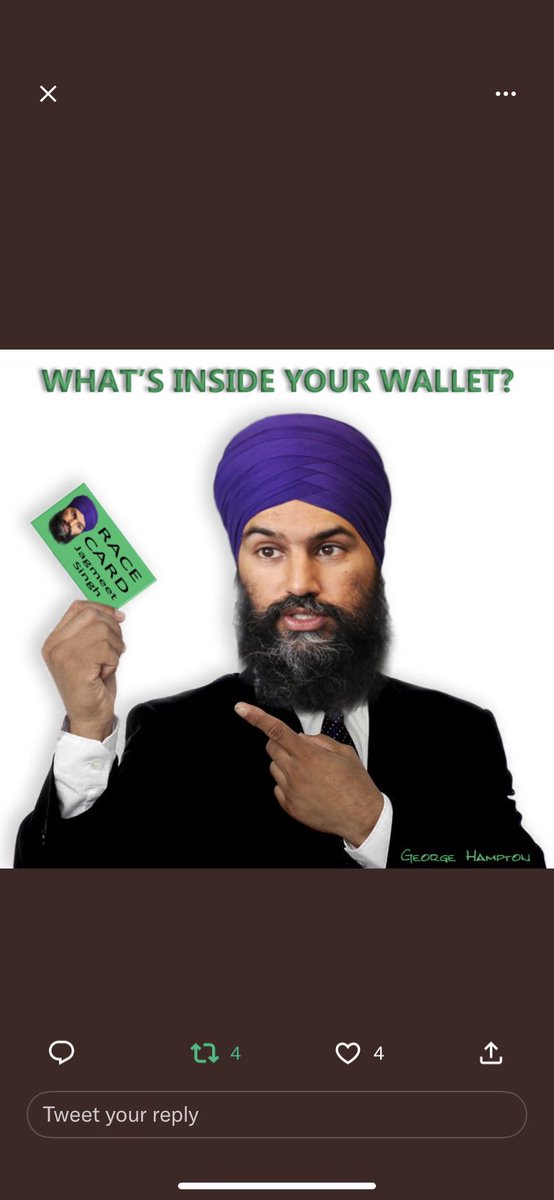 PattyK39103386's tweet photo. @theJagmeetSingh Always your go to card eh Jags you absolute SELLOUT #SinghLiberal #SinghPuppet #SinghLies #HeckleSingh RESIGN. https://t.co/HJ1fks13yO