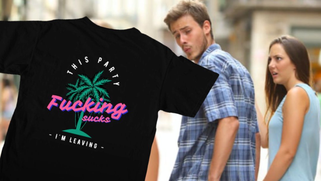 idesignhere's tweet image. Only 6 days left to cop a shirt made by yours truly 🙃Perfect for those subpar gatherings. Link below
bonfire.com/this-party-suc…
#USAvNED