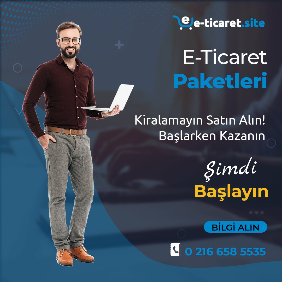 EticaretSiteTR's tweet photo. Yeni nesin #eticaret Kiralamayın Satın Alın! https://t.co/v1jFjMHg6o