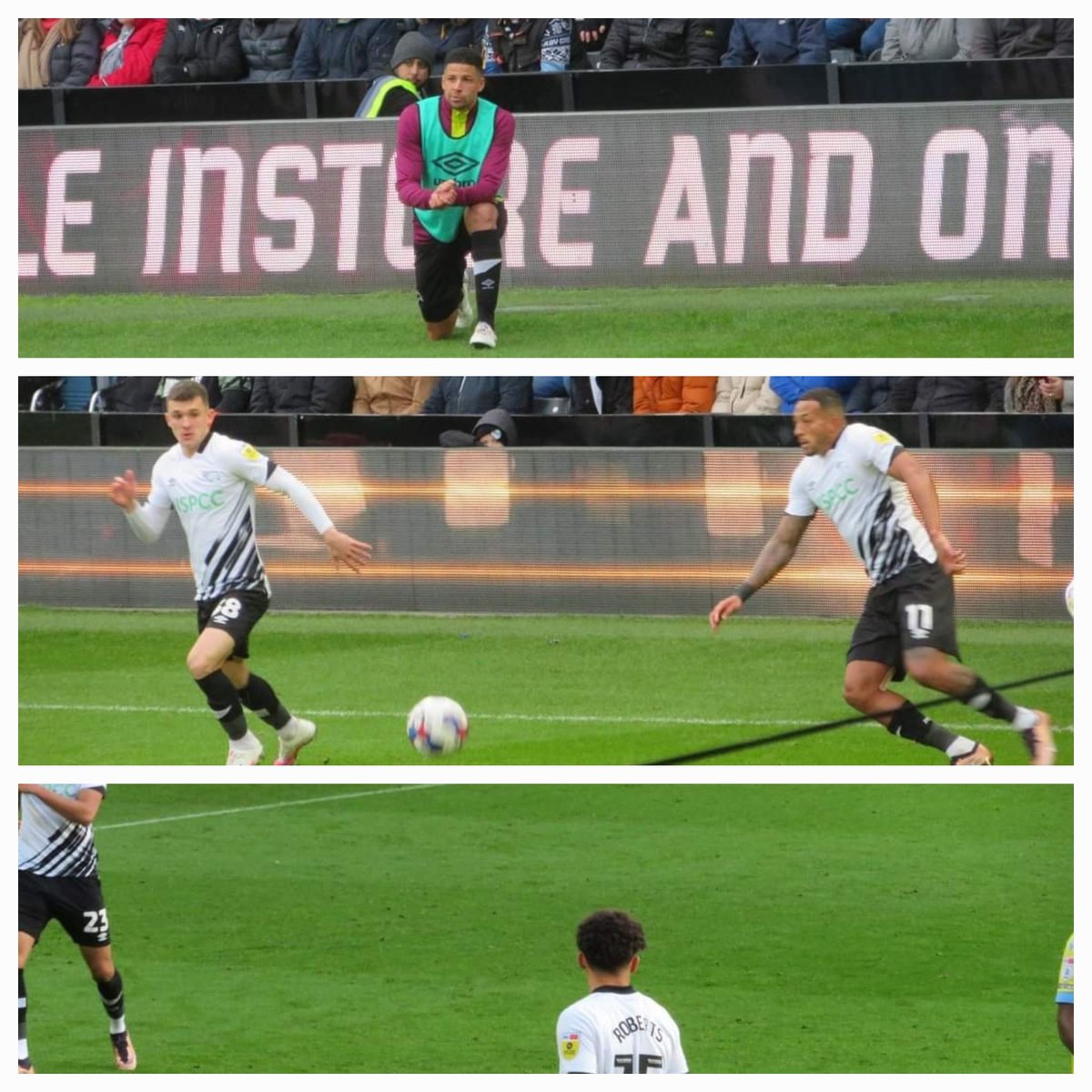 luc7_dcfc's tweet photo. Points shared in a fairly even game.. lads got knocked down but got up again! Good to see a few players back into the fold - whole squad will all have parts to play... Not sure our coaching staff are registered players but that didn't stop them today😆 #pointgained #dcfcfans https://t.co/wWt0dDDeJi