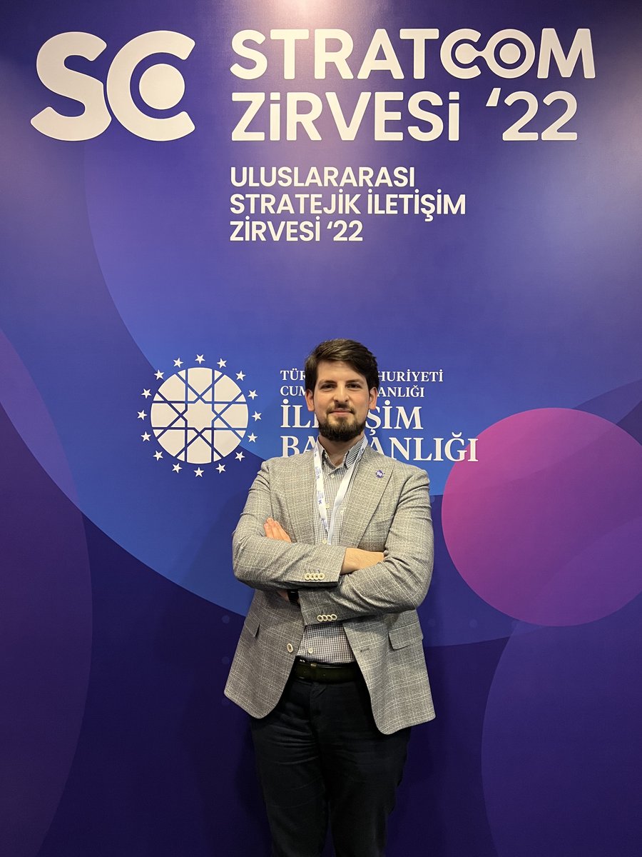 AlperenZengin69's tweet photo. It was a pleasure to attend the #StratcomSummit22 as invited guests, which was organized by @Communications .The theme of the summit this year was "Strategic Communication in the Age of Uncertainty". Very important speakers shared their experiences in the field of #communication. https://t.co/dJyuzlGYWm