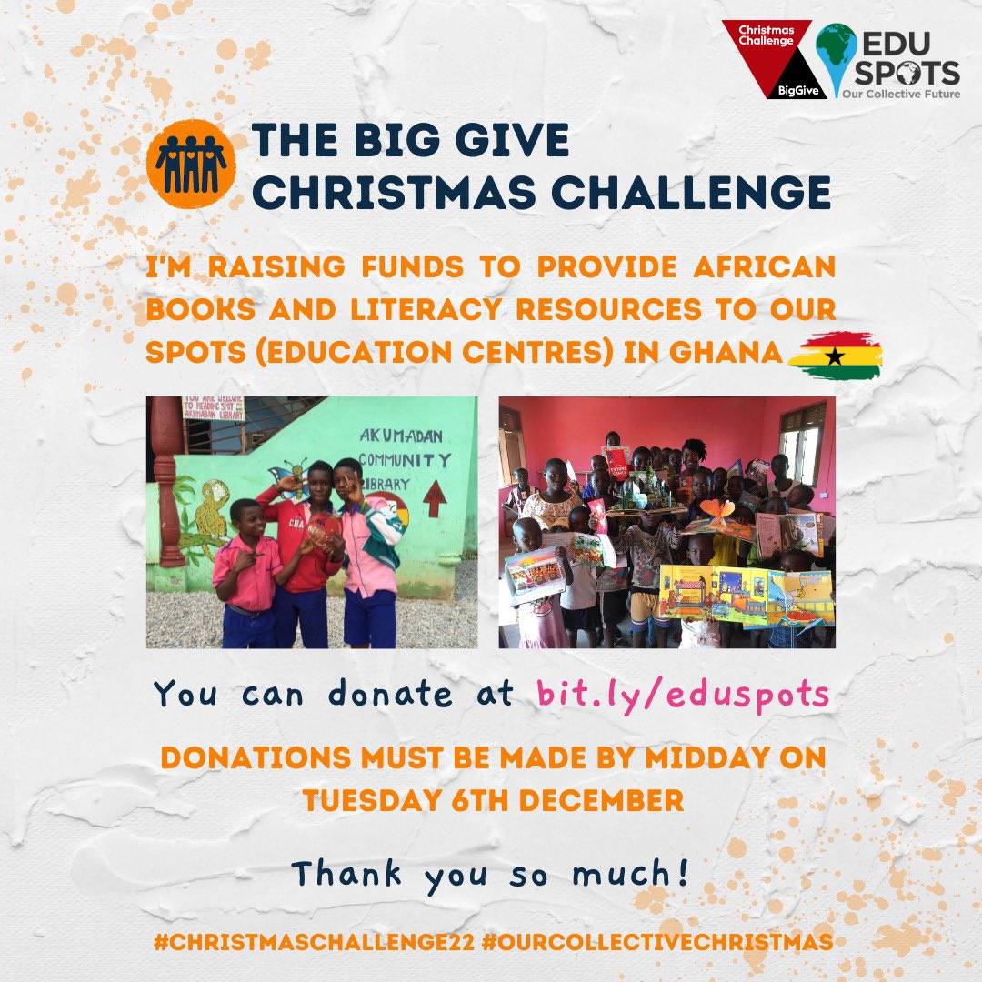 PearpleRead's tweet photo. The Big Give Christmas Challenge
#Books #Giving https://t.co/v4OkuJH6Xs