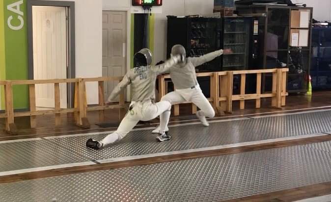 Well done to William today at the <a href="/tmfc_fencing/">Manchester Fencing Centre</a> Manchester BRC Sabre event. He won his L32 match and then could not get past his L16 opponent, who was the eventual silver medalist. Some very well fought points were earned and experience gained 👏🏻 #sabrefencing