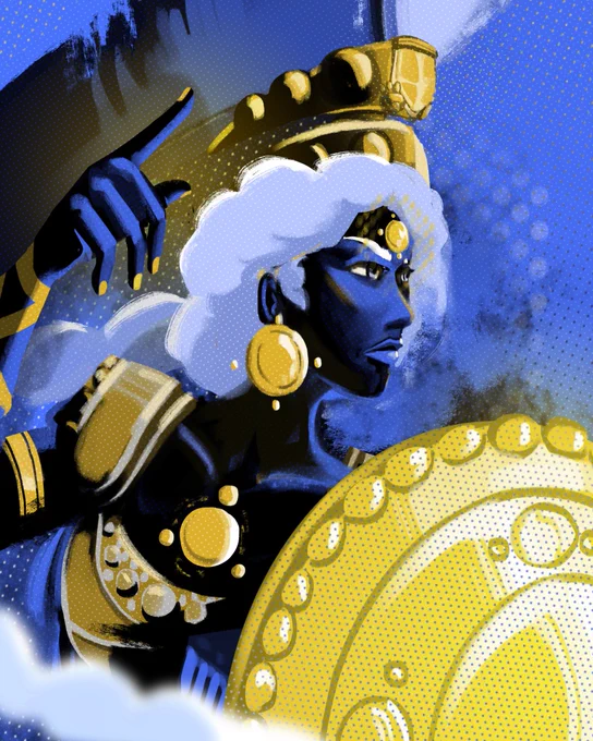 21.  Athena - 22. Megaera#huevember #Huevember2022 #HadesGame #HadesFanArt 