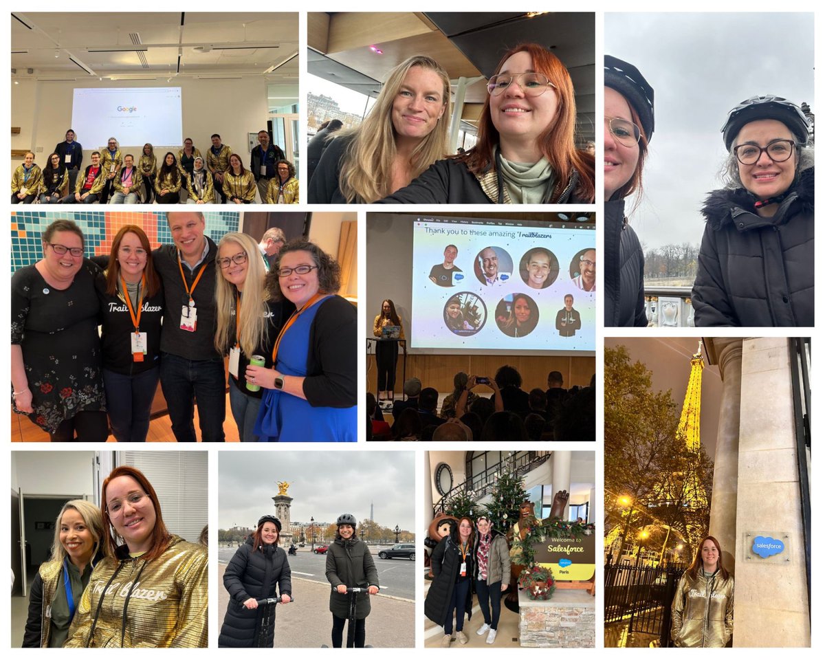 Amazing days in Paris! Thanks a lot <a href="/FTDreamin/">French Touch Dreamin</a> and <a href="/YArchitectin/">YeurArchitectin’</a> for everything!! Great sessions!! #Ohana #Community <a href="/salesforce/">Salesforce</a> #Trailblazers