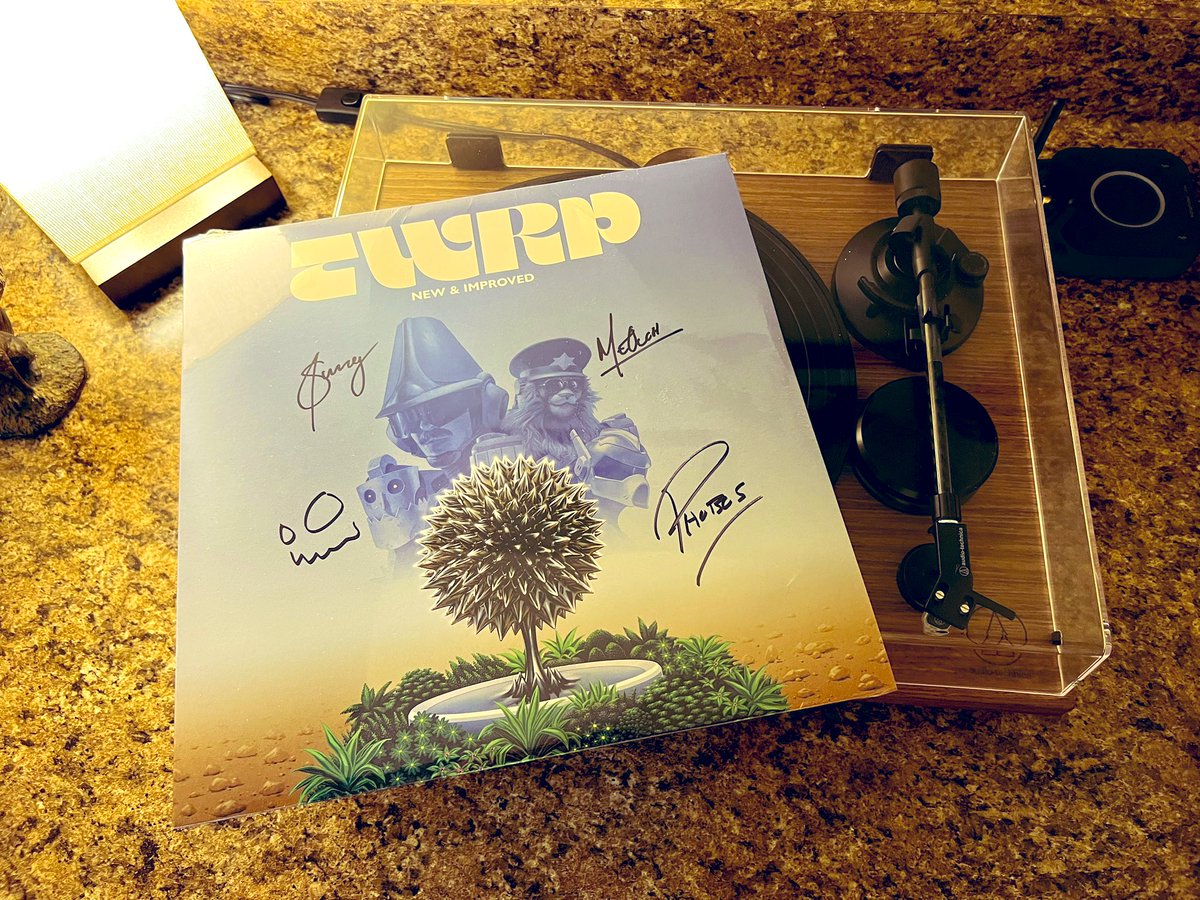 Sohlcain's tweet photo. My signed @TWRPband vinyl came in today! So glad I ordered in time 🎶 https://t.co/HvTNi4xwz2