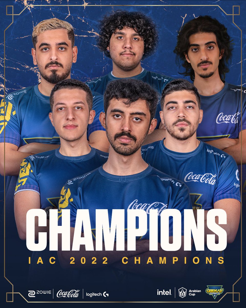 geekay_esports's tweet photo. للمرة الثانية على التوالي أبطال #IAC2022 🏆

احلى و أقوى فريق، ل حقق هذا اللقب ب جدارة!💪
مع MVP النهائي @Wufo0

#GK_FTW #LEIP22 #IAC2022 #PlayForIAC #IACFinals @IAC_MENA https://t.co/Cp0rmhypb1