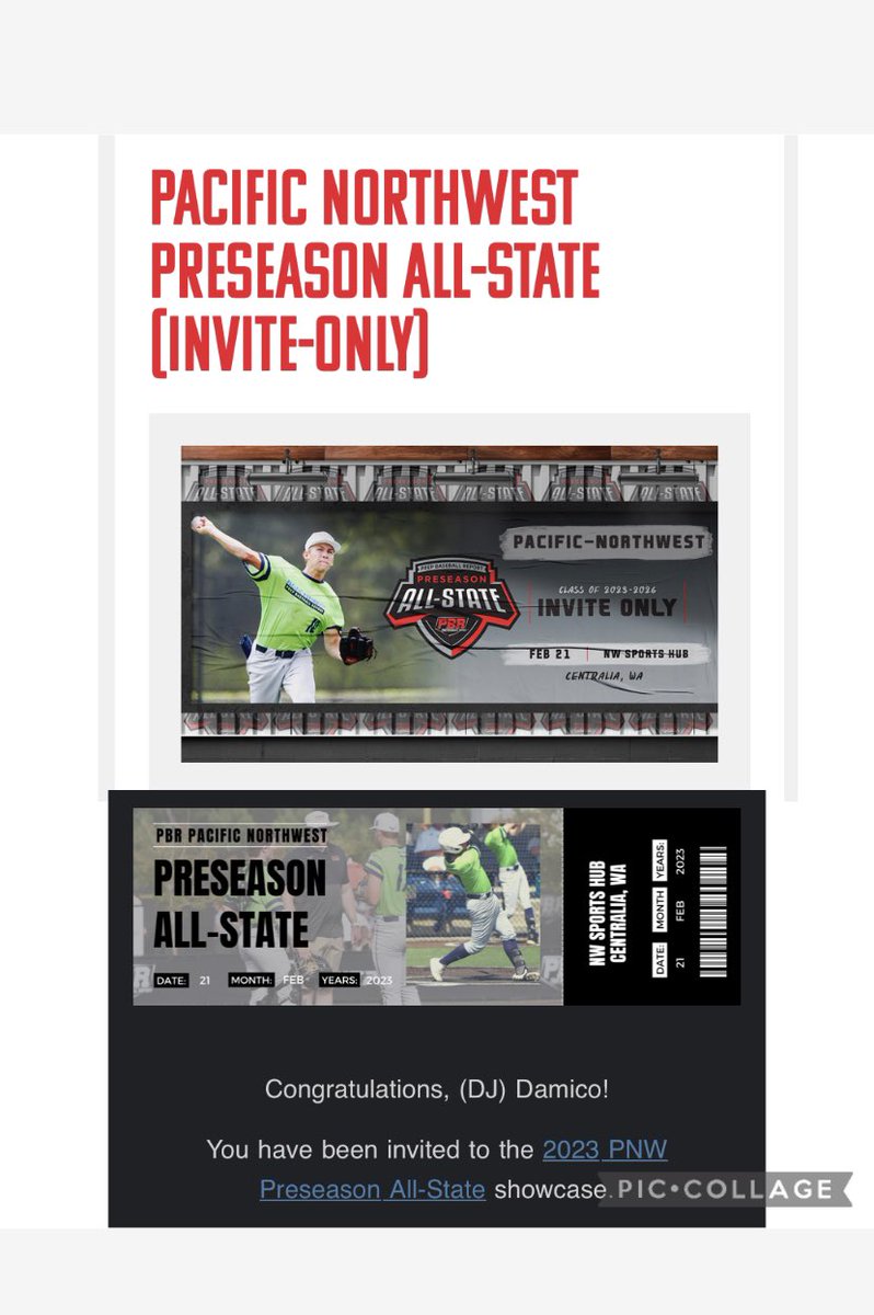 Thank you for the invite and recognition @PBR_Washington @PBR_DanJurik @PBR_Uncommitted @ValleyStateBSB @CoachBarney3