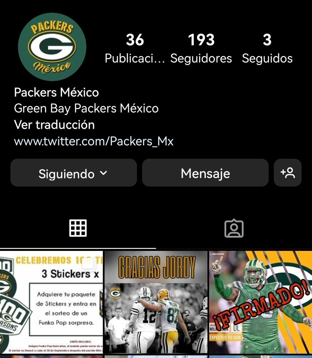 Packers_Mx's tweet photo. 1. Seguir todas nuestras cuentas: 

Twitter
@Packers_Mx
@gopackgomx 

En Facebook 
Packers México
https://t.co/YN42TVenVP

En Instagram 
@Packersmx
https://t.co/JpoYVk51jp https://t.co/F8dqa0C53i
