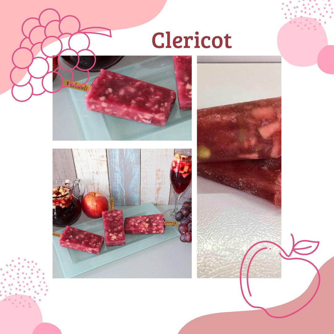 Heladeli1's tweet photo. ¡#Sábado para relajarse y disfrutar una paleta de CLERICOT! 🍷🍇🍓🧊🧊🧊 

#Heladeli #Gdl #FelizSabado #Yummy #Deli #clericot #cerveza #corona #coronalight #diciembre https://t.co/MIT4Aw5Z3R