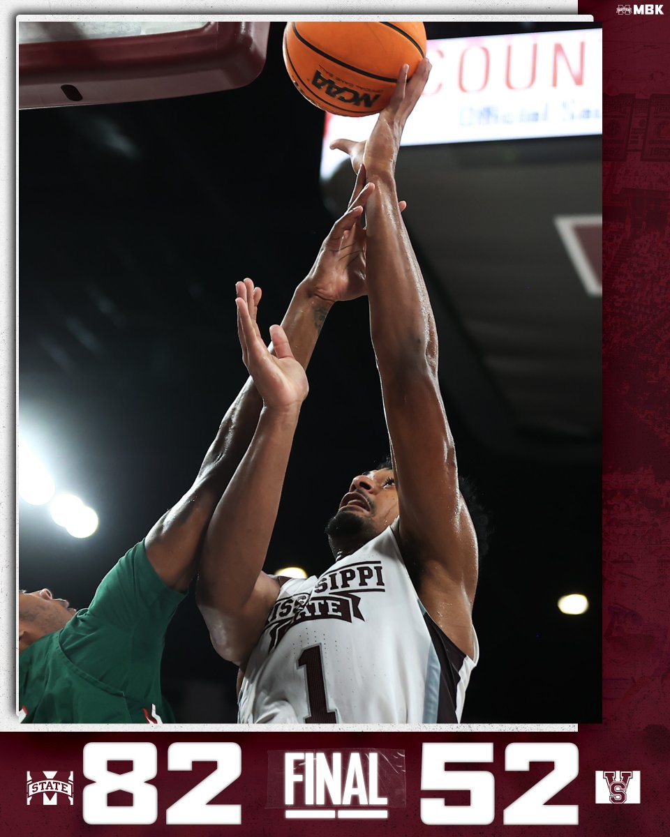 HailStateMBK's tweet photo. DaWWWWWWWWgs Win

𝟖-𝟎 🔥

#HailState🐶 https://t.co/oGnZ0qsJTp