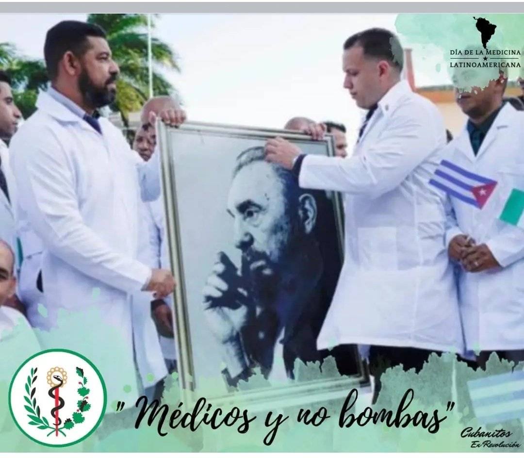 Yo voy a ser fiel a la Patria de Fidel #FelizDiaDelMedico