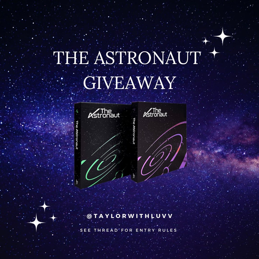 taylorwithluvv's tweet photo. 🌙 The Astronaut Giveaway 🌙

Rules:
♥︎ Rt/Like
♥︎ Must be following
♥︎ 1 winner WW
♥︎ Reply with your favorite GIF/Pic of Jin 

‼️Ends 12/09‼️

More info in thread 🫶🏽 https://t.co/Fea6ymHZGu