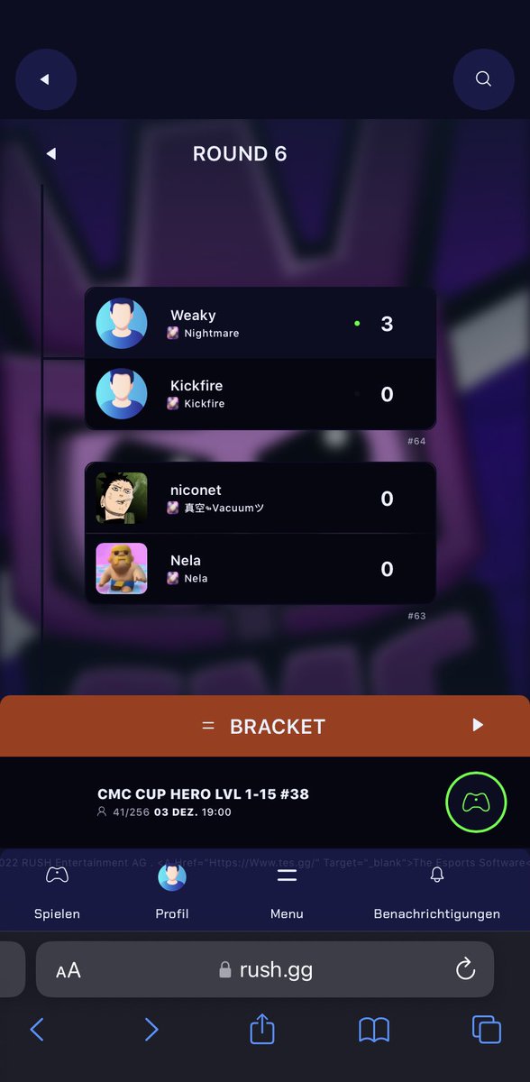 Placed 1st 🥇 in first CMC Cup after Update, only lost 1 game 🏆
GG‘s to everyone who played!