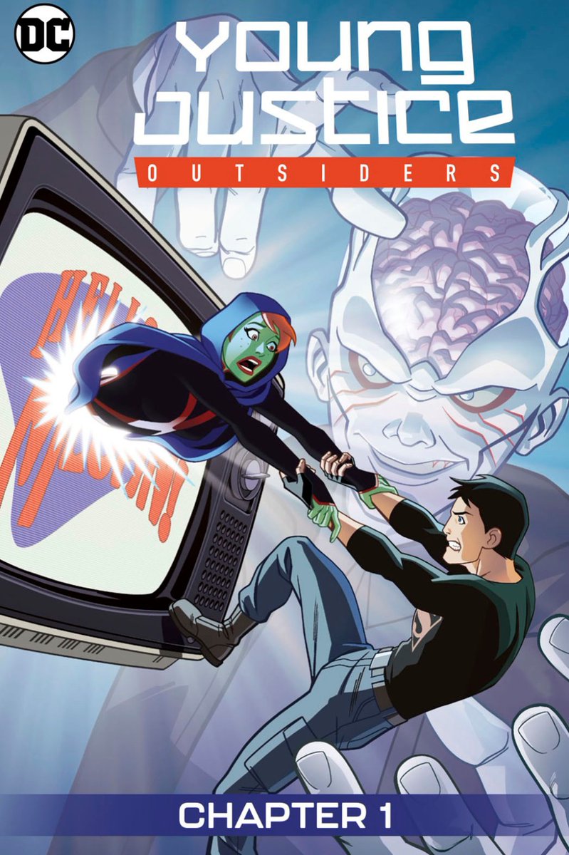 ChrisJonesArt's tweet photo. I was so happy @Greg_Weisman & I got to do this 1-off comic upon the release of #YoungJusticeOutsiders. Love drawing #Psimon! We had to wait until after #YoungJusticePhantoms for the chance to do our 6-issue miniseries #YoungJusticeTargets. Hopefully there will be more to come! https://t.co/ndh2vGgj6r