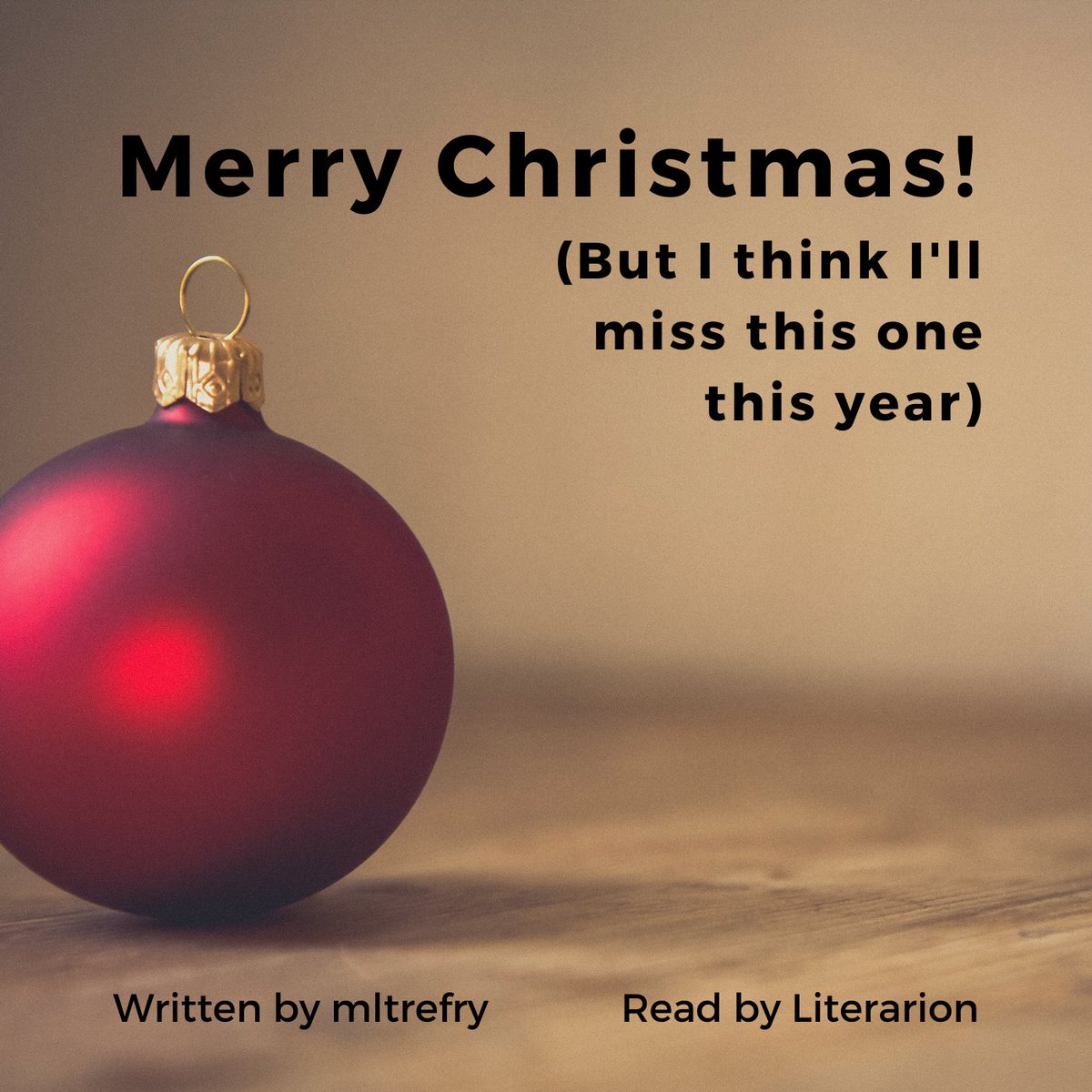 Literarion's tweet photo. Merry Christmas! (But I think I'll miss this one this year), by mltrefry
    Aziraphale Fell and Anthony Crowley met on a flight from New York to London and were instantly smitten with one another. 
2021, 5 chapters, T-rated, 2:10 hours playtime
https://t.co/oKRsX9y7NV https://t.co/YihYW9PEr9