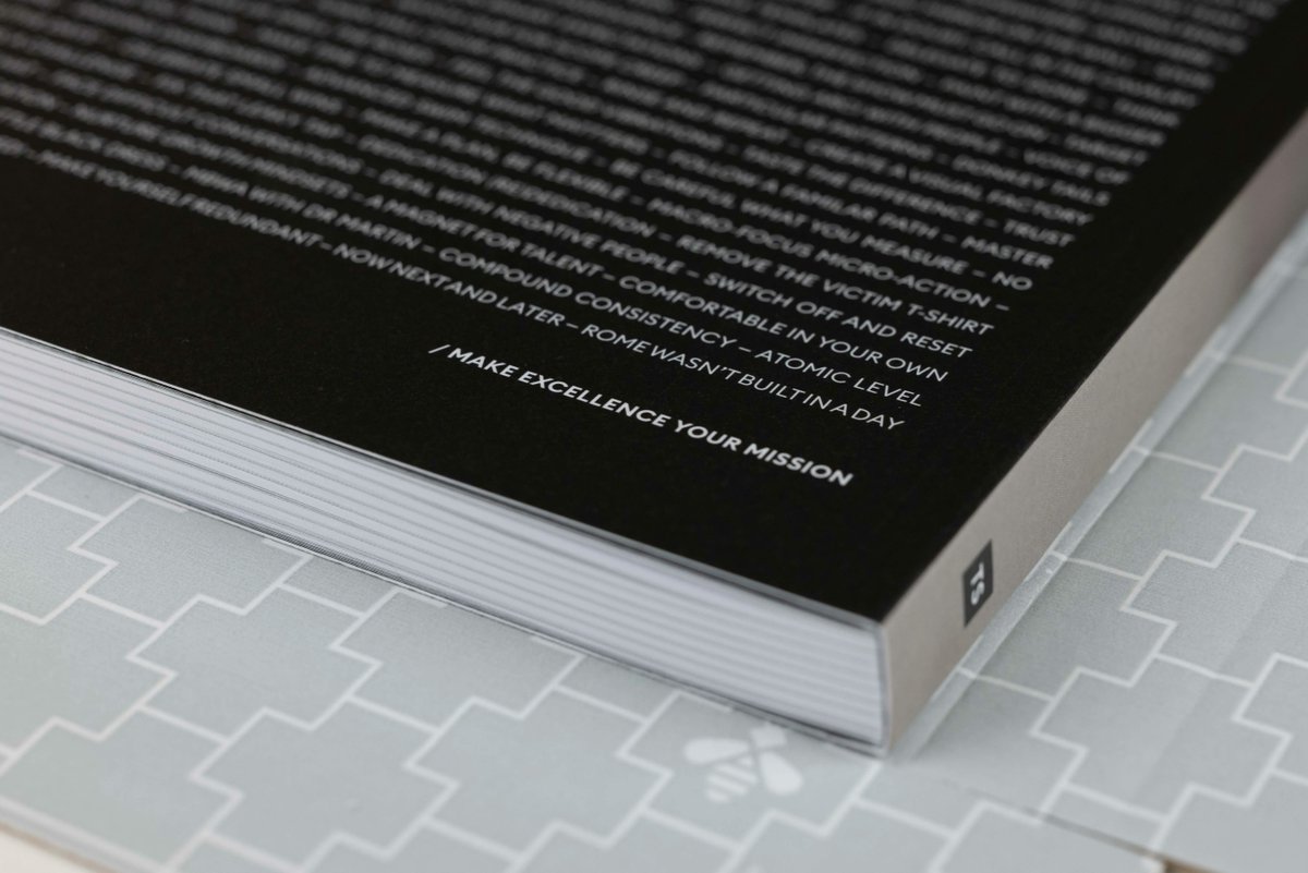 "Make Excellence Your Mission."
— A useful mantra.