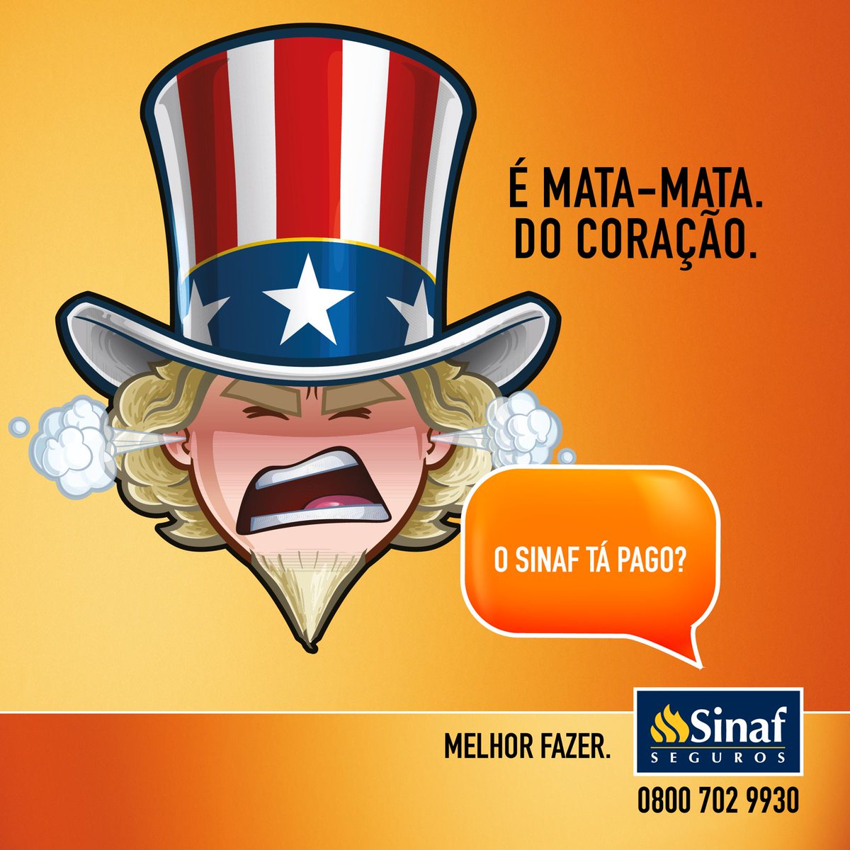sinafoficial's tweet photo. E aí Tio Sam, Sinaf tá pago?
#sinaf #SinafSeguros #sinaftapago #eua #estadosunidos #holandaestadosunidos #Holanda #CopadoMundo #copa2022 #copadoqatar https://t.co/pZCYKWOizj