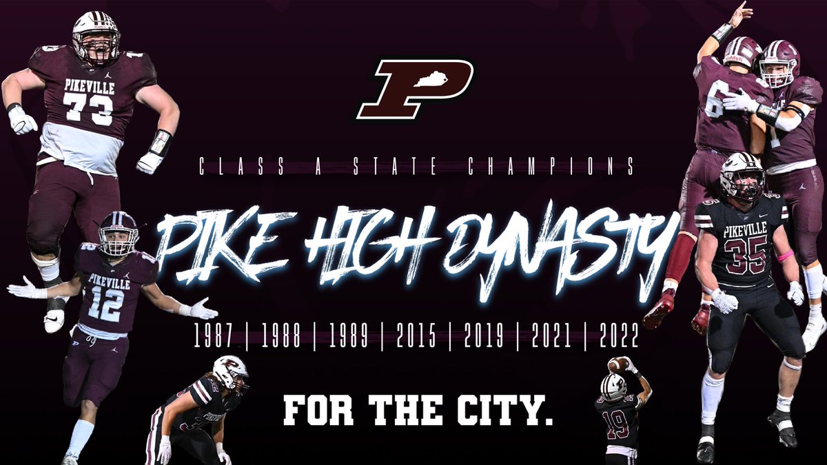 𝕻𝖎𝖐𝖊 𝕳𝖎𝖌𝖍 𝕯𝖞𝖓𝖆𝖘𝖙𝖞. 👑 

#HailPikeville #ForTheCity