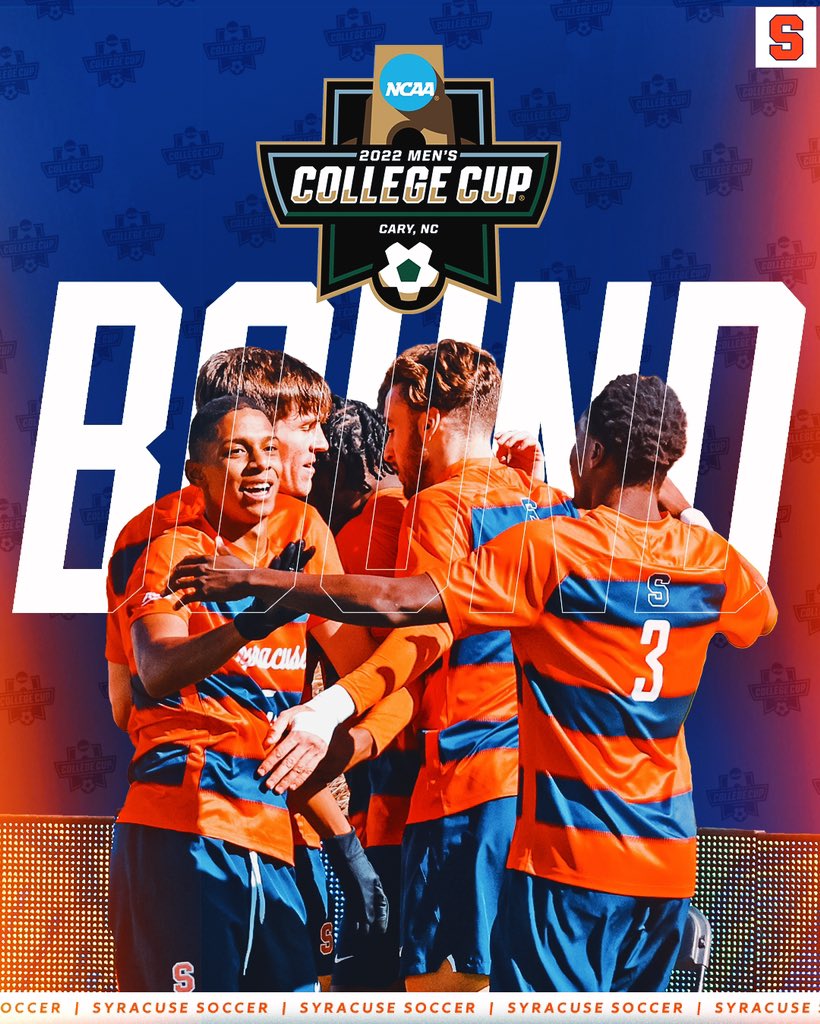 THE ORANGE ARE COLLEGE CUP BOUND! 🍊⚽️

Syracuse is heading back to Cary, N.C. after beating Vermont in the Quarterfinals! 

#DareToDream