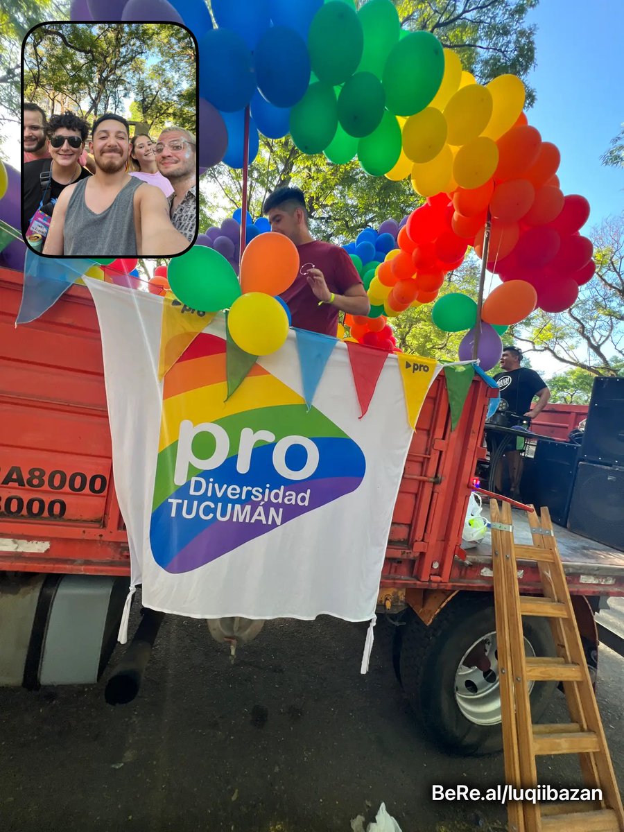 luquibazan's tweet photo. Con muchos colores y glitter, de Tucuman al mundo, nuestra Marcha del Orgullo ✨🏳️‍🌈

⁦@diversidadpro⁩ https://t.co/89zxfCEGeB