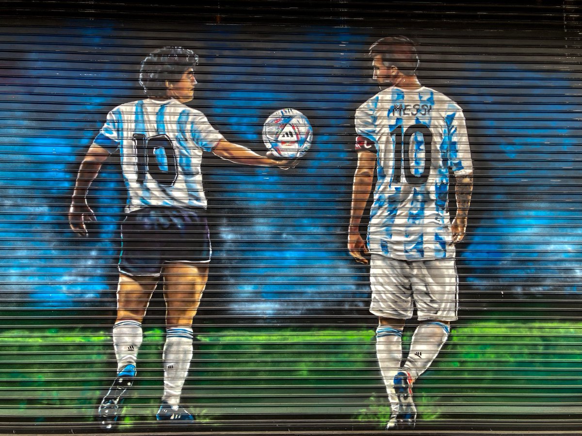 Squawka (@squawka) on Twitter photo Most chances created at the World Cup since Opta records began in 1966:
◉ 67 - Diego Maradona
◉ 67 - Lionel Messi
It was written in the stars. ✨
#FIFAWorldCup Most chances created at the World Cup since Opta records began in 1966:
◉ 67 - Diego Maradona
◉ 67 - Lionel Messi
It was written in the stars. ✨
#FIFAWorldCup