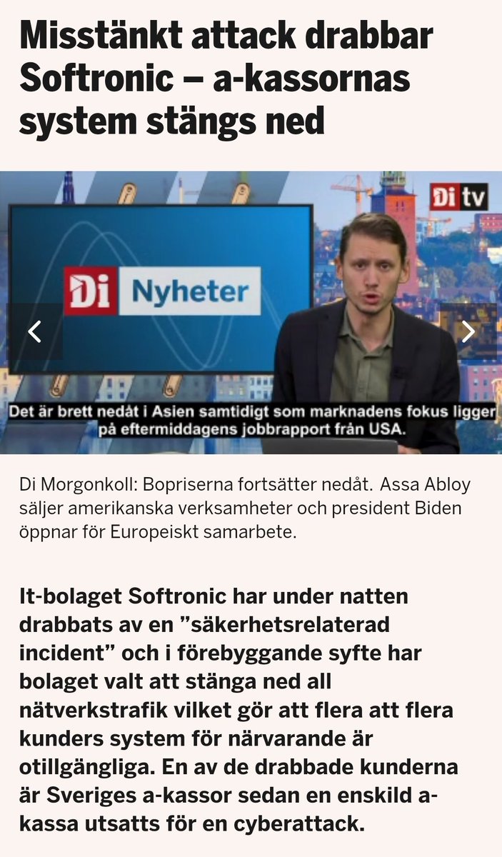 Pungapengen's tweet photo. Hur pippad blir man på måndag?
Deras kundlista är rätt maffig med stora aktörer både privat och myndigheter 😬
📊 1.72% av #utdportföljen
$SOF #fintwit #softronic #finanstwitter https://t.co/j4nCsMYEhH