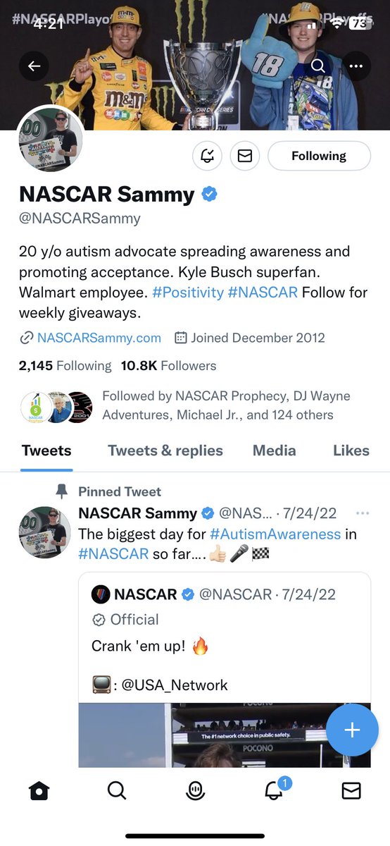 Ericandchoco_yt's tweet photo. @NASCARSammy @KyleBusch @KBMteam @TeamChevy @RCRracing @rowdyenergy @Nascarlover87 @Joegrafjr https://t.co/H5tPkXKtuI