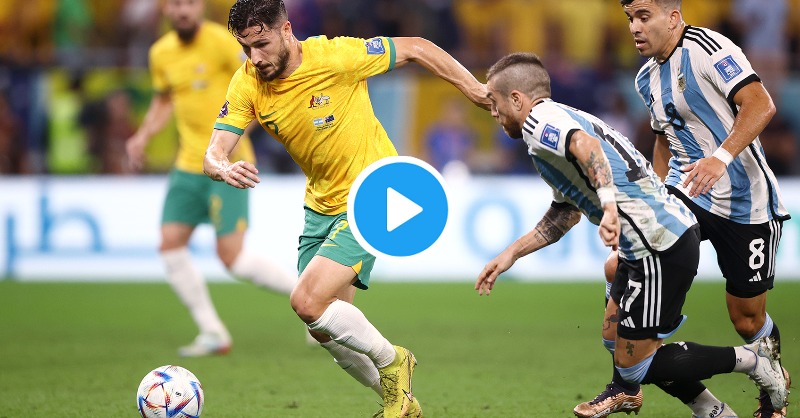 Socceroos's tweet photo. An effort to be proud of against one of the World Cup favourites.

📰 Report and highlights 🎥

#Socceroos #GiveIt100 #FIFAWorldCup