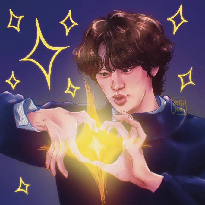 To our lil astronaut #SeokjinDay #HappyJINday #HappyBirthdayJin 