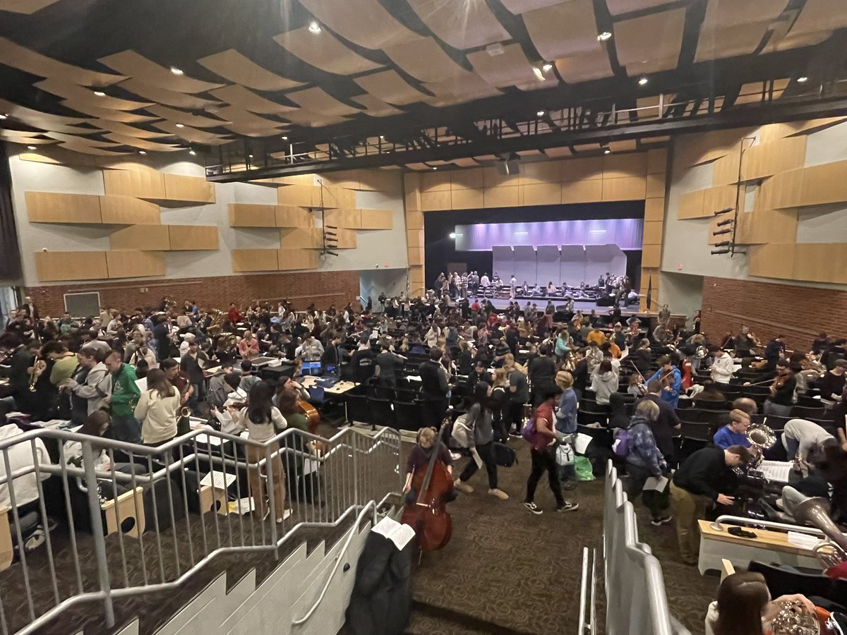 Today West York had 9 band students who qualified for district band and orchestra, including one middle school student.  This is an amazing representation for us!  #wyproud #wymusic100