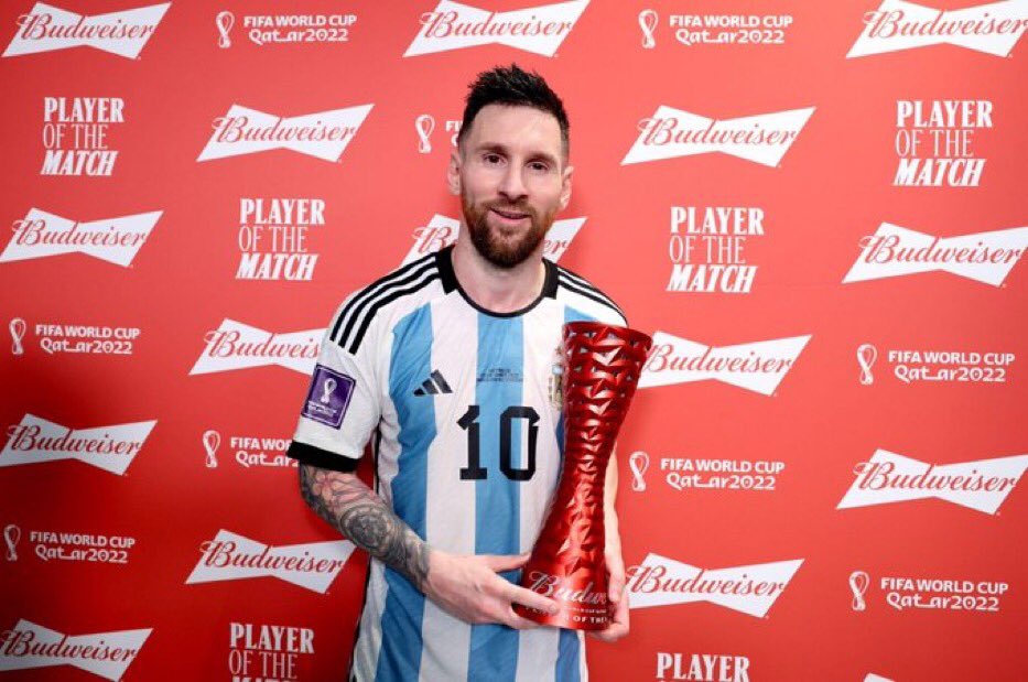 🚨 رســــمـــيًــا |

• ليونيل ميسي رجل المباراة 👏🇦🇷

#الارجنتين_استراليا #كأس_العالم_2022