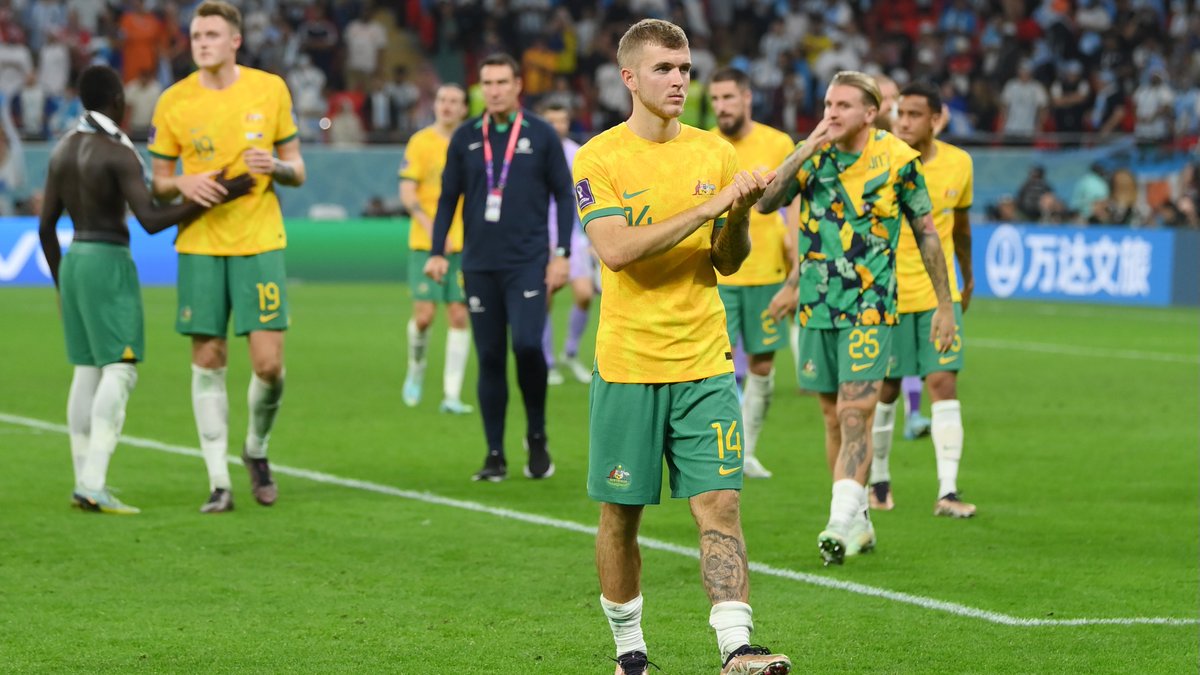 Chin up, <a href="/Socceroos/">CommBank Socceroos</a> - you'll be back again soon 🇦🇺👏

#FIFAWorldCup