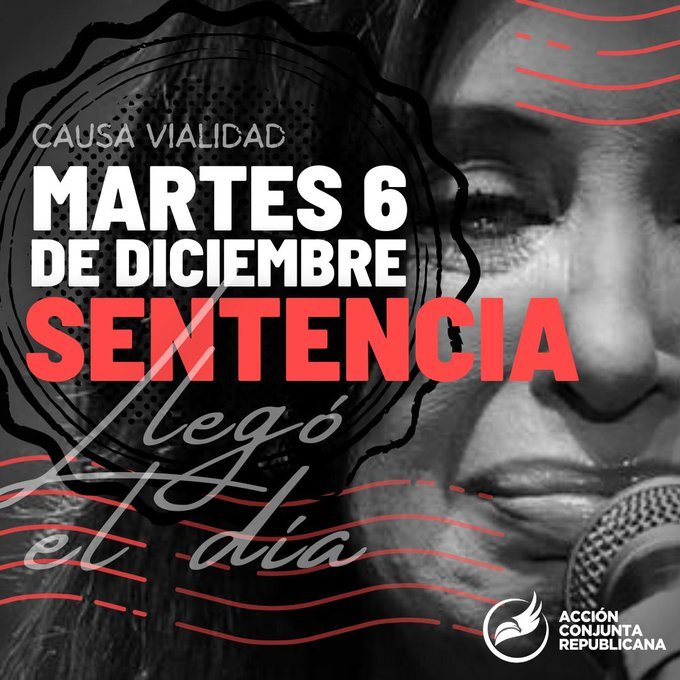 Cachimura's tweet image. el martes la condenan a la chorra y la alegría es COMPLETA !!! 🚜🇦🇷