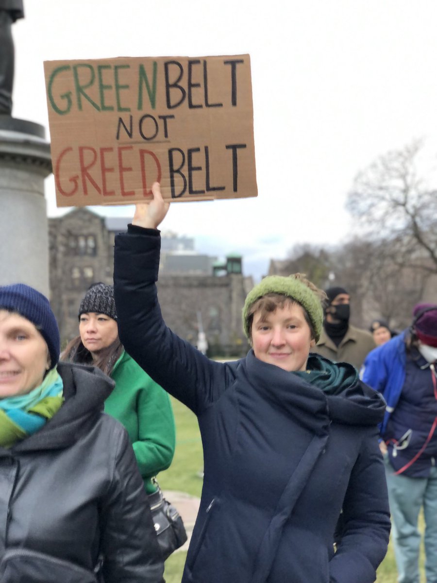 Greenbelt NOT GREEDBELT  #HandsOffTheGreenbelt #NoUrbanBoundaryExpansion #Toronto #Ontario