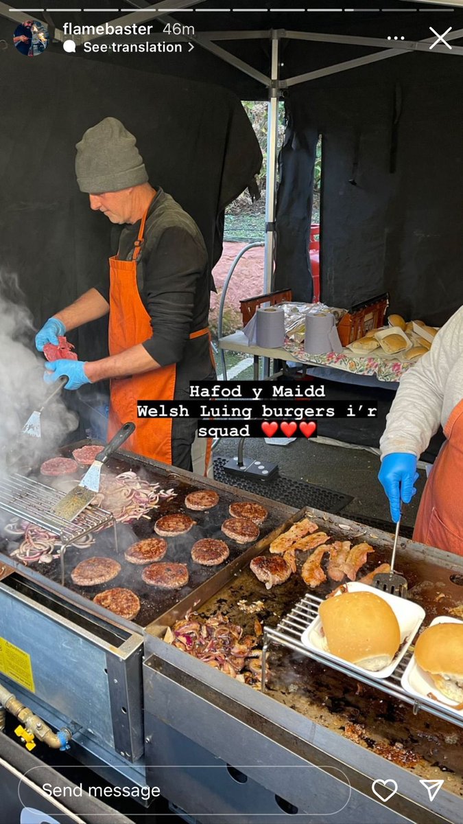 Gwyl Fwyd a Chrefft ⁦<a href="/Portmeirion/">Portmeirion</a>⁩ Diolch Chris ⁦<a href="/FLAMEBASTER/">Chris Roberts</a>⁩ a diolch i’n holl gwsmeriaid a’n staff ffantastic!! Thankyou to all our customers and our amazing team of staff #localproduce #pulledbeef #gourmetburgers #minutesteaks #quality ⁦<a href="/HybuCigCymru/">HCC</a>⁩