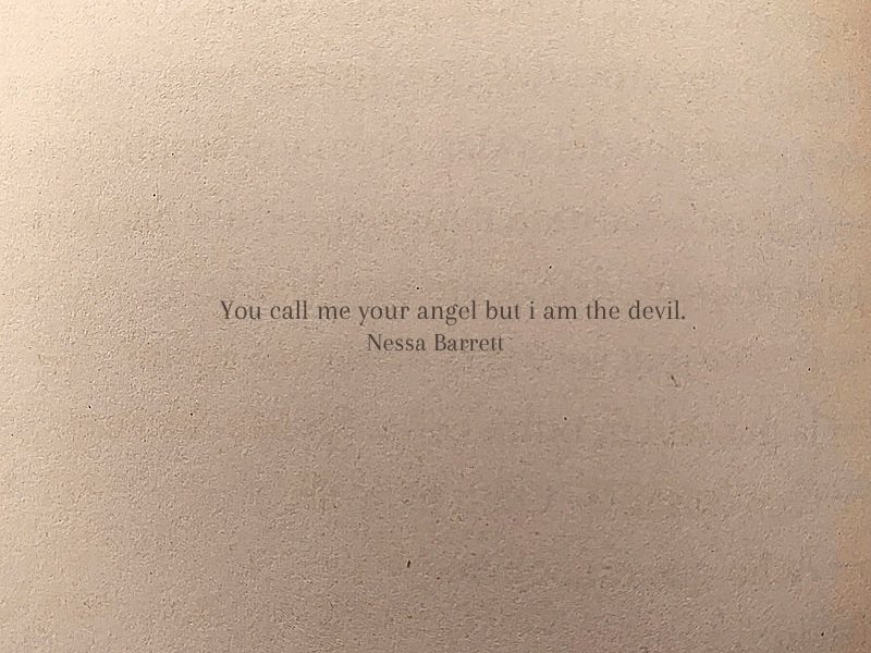 devil in disguise - nessa barrett