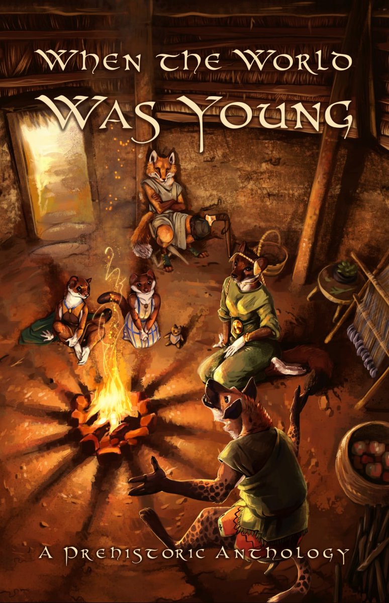 New to our store: When the World Was Young - A Prehistoric Anthology <a href="/makyo_writes/">Madison Rye Progress, holder of writings</a> @Metro_Fox
<a href="/Huskyteer/">Alice Dryden</a>
@jfrcoates
<a href="/WolfWithCoffee/">NightEyes DaySpring @ Gone</a> @RHLacroix 
<a href="/ResoluteRL/">ResoluteRL</a> @GuyWhoWroteThis
<a href="/FloofiestFaux/">Faux, Esq.</a> 
<a href="/WildDogUtunu/">oo TOO noo</a>
<a href="/jshawthorn3/">J.S. Hawthorne</a>
@PascalFarful
<a href="/cardinal_west/">Casimir Laski 🐦 🇺🇸</a>
Haya Baru

baddogbooks.com/product/when-t…
