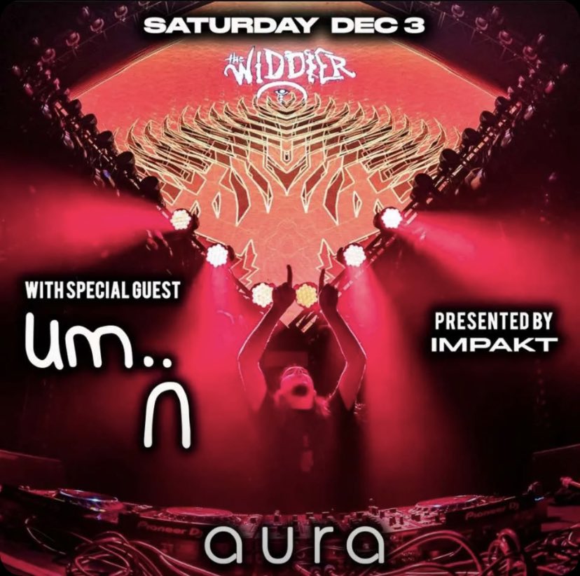 saamsaaammm's tweet photo. KANSAS CITY ‼️🚨 Get to Aura early, this is about to be a bad ass night full of wubss 👽✨🛸 @The_Widdler @ImpaktEntKC #AuraKC https://t.co/zO7Jg7I2mu