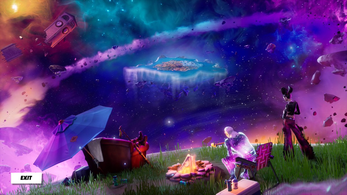 FortniteBR's tweet photo. Now we wait... #FortniteChapter4 https://t.co/sfF5xQsQmr
