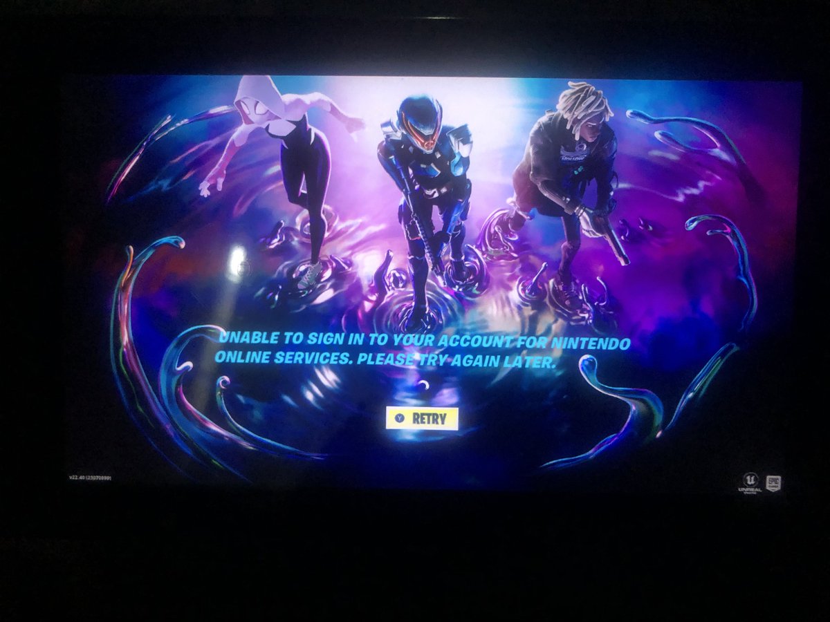 sonikkyo's tweet photo. @FortniteStatus Please test the next live event to make sure things like this doesn’t happen again. https://t.co/rFVSQBKFcH