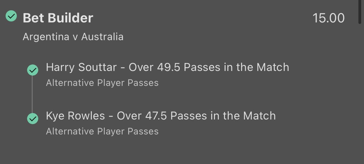 ste_p_hen's tweet photo. Not a bad start to the month

6.0 ✅
9.5 ✅
15.0 ✅

📈+13.75u on Souttar and Rowles passes today

All tipped in CBK VIP, if you want to join link is in my bio. 

We’ve done +160 units (£3980 @ £25/unit) in the last 4 months. https://t.co/SeEuPO7reC
