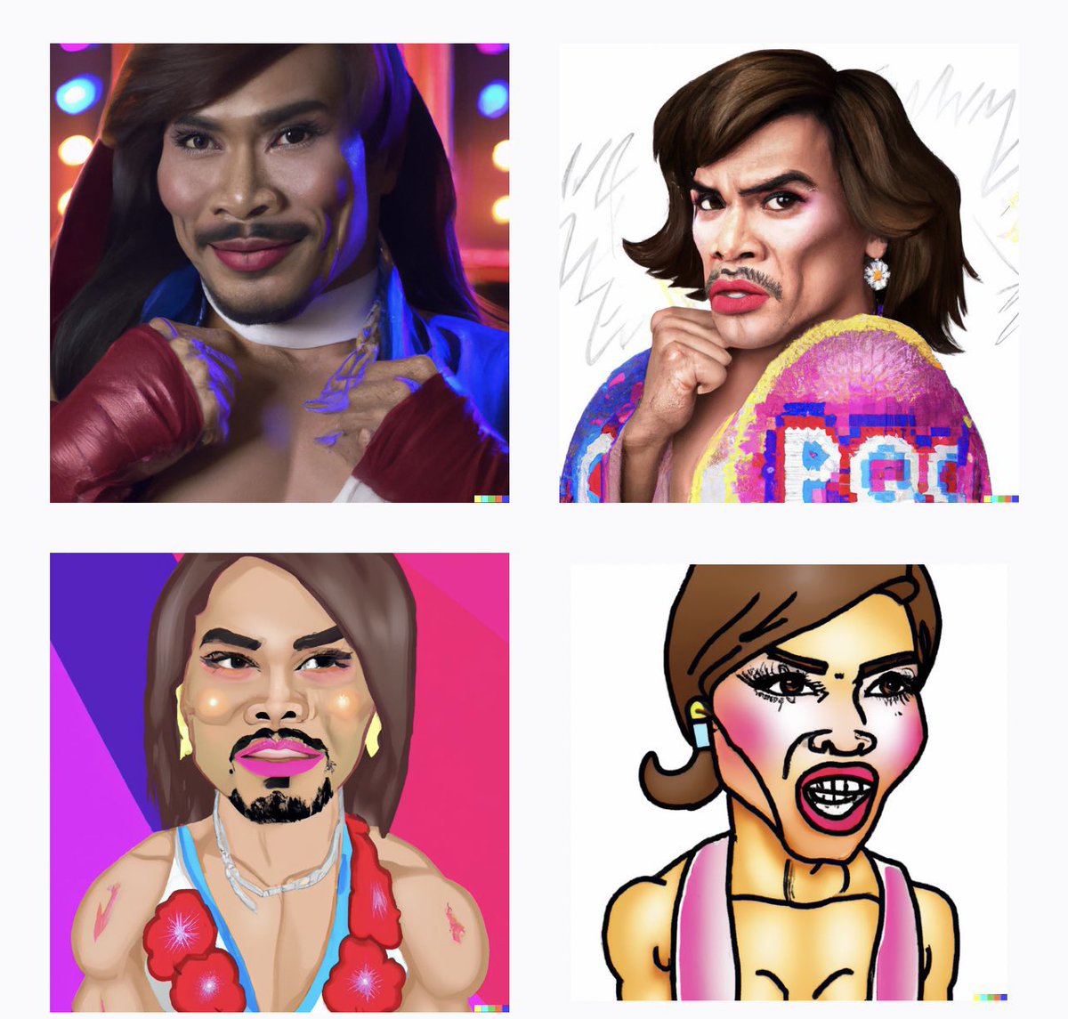 PinoyAI's tweet photo. @manilaluzon @MannyPacquiao in drag https://t.co/tE8T4f6I8X