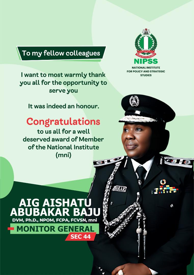 Congratulations to all SEC44 Distinguished Members of the National Institute.