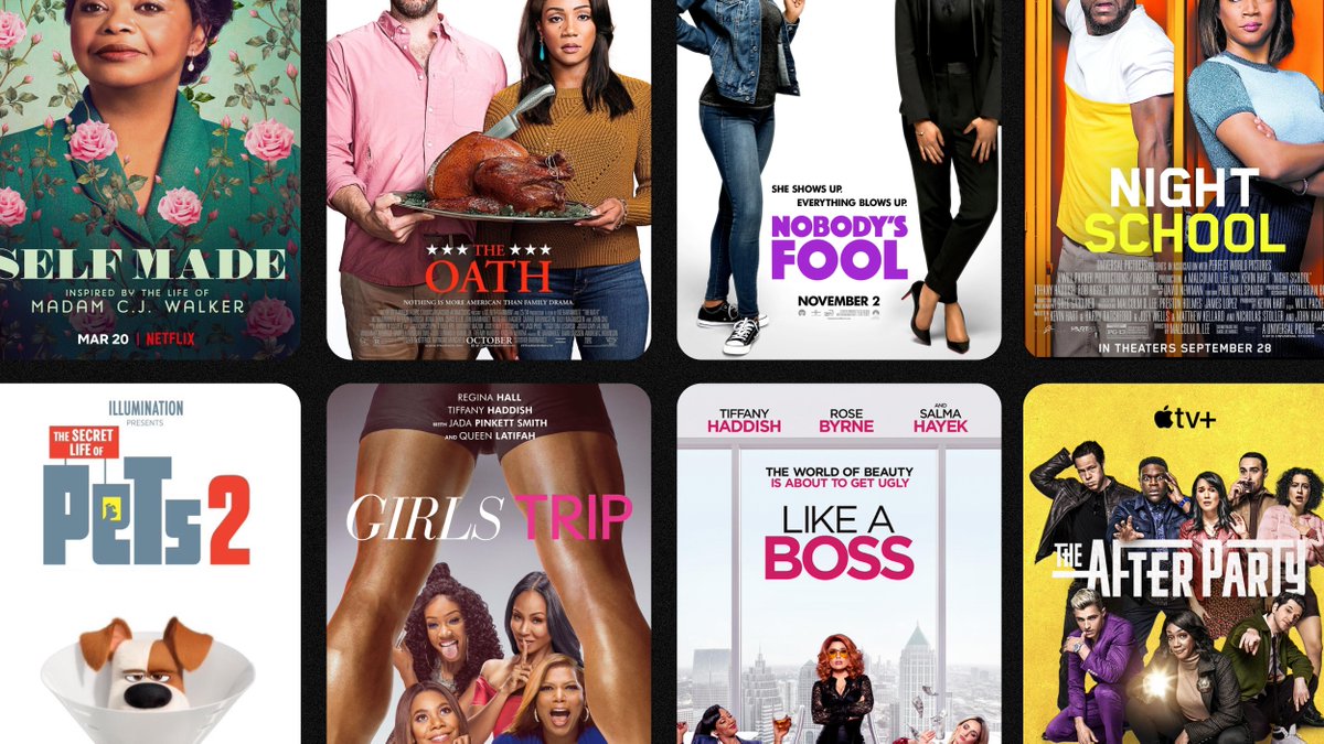 IMDb's tweet photo. "Accidentally? Is that what he told you? He knew that was my Go-Gurt... he's crazy for that" From #GirlsTrip to #Pets2, which is your favorite @tiffanyhaddish title? https://t.co/qjBOexZovE