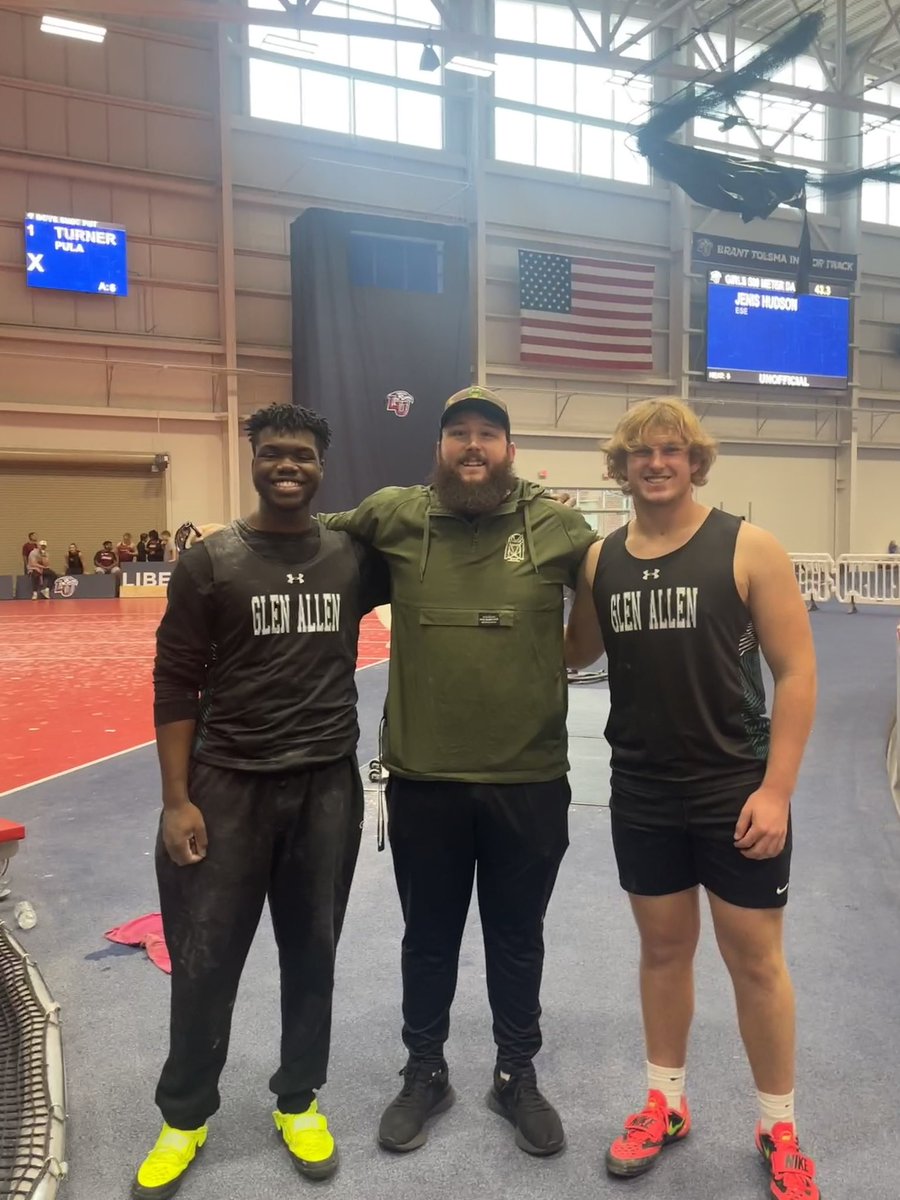 Qualified for states at my first ever shot put meet with a mark of 44’8.5”