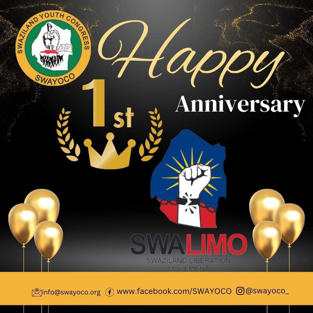 SWALIMO2021's tweet photo. Happy 1st anniversary🎉 https://t.co/jku9xN9faK